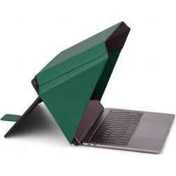 Philbert Laptop sleeve med solskærm LUX Hood Stand Universal 12-14'' Grøn