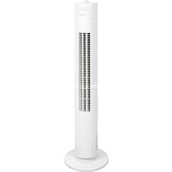 Clatronic Ventilador Torre 3 Velocidades Programable 120 min Altura 78 cm Blanco 35W