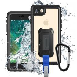 Armor-X Waterproof Case (iPhone SE3/SE2) Transparent/svart