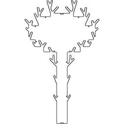 Maze Interior Tree Galge 95cm