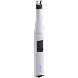 Kaari Kaari Soihtu Plasma Lighter LED-apuvalolla Sølv