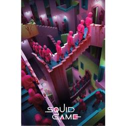 Pyramid International Squid Game Crazy Stairs 61 x 91,5 cm Poster