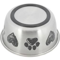 Trixie dog feeder 20 stainless steel silver 2