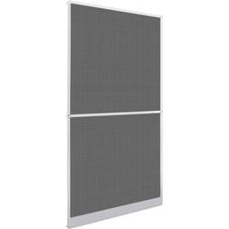 vidaXL Hængslet Insektnet Til Dør 120x240 cm Hvid