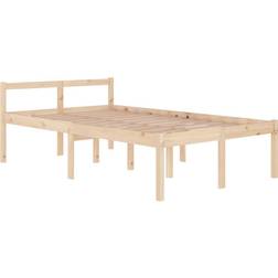 vidaXL Solid Pine 70.5cm Bettrahmen 120x200cm