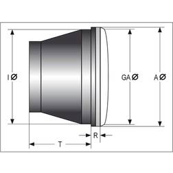 "Highsider LED-forlygteindsats 5,75"""