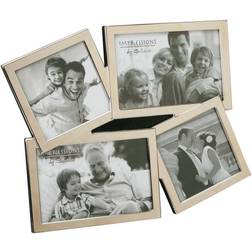 Impressions Impressions Silver Overlapping Freestanding Multi-Aperture FS138 Photo Frame