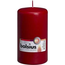 Bolsius Pillar Single Wine Red Kerze