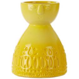 Premier Housewares Mimo Small Yellow Face Vase