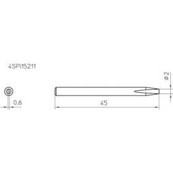 Weller 4SPI15211-1 2 mm 1 pc