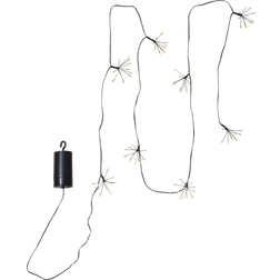 Star Trading Dew Drop Flower Ljusslinga 8 Lampor