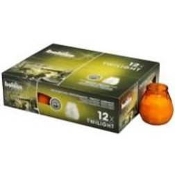 Bolsius Lysbowle brændetid 70 timer 12 stk Orange Stearinlys