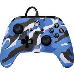 PowerA Enhanced Wired Controller Blue Camo Gamepad Microsoft Xbox Series S