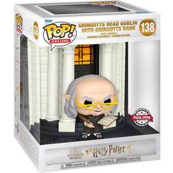 Funko Pop! Deluxe Gringotts Head Goblin with Gringotts Bank