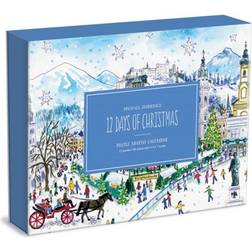 Galison Michael Storrings 12 Days of Christmas Advent Puzzle Calendar