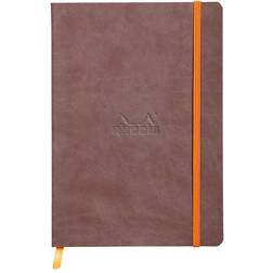 Rhodia Rhodiarama soft A5 chocolate ruled ivory