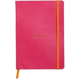 Rhodia 117412C Cuaderno A5 Cubierta Blanda A5 Rhodiarama Líneas HorizontalesFrambuesa