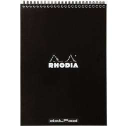 Rhodia RhodiaÂ Black Dot Wire-Bound Sketchbook, 8.25" x 11.75" MichaelsÂ Black 25"