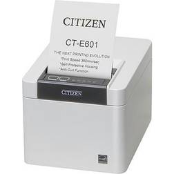 Citizen CT-E601, Direkte termisk, POS printer, 203 x 203 dpi, 350 l/s, 1,5 x 3 mm, Katakana,PC437,PC850,PC858,PC860,PC863,Thai code 18,WPC1252