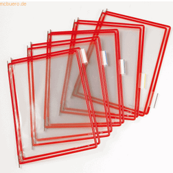 Tarifold Tarifold Ramme PVC A4x10, R�d385x45x250mm 0,555kg (10stk) (10 pce pr. pakke)