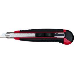 Wedo 78409 Cutter Professionnel Auto-Load 9 mm N° 78409 Noir/Rouge 1 Pc