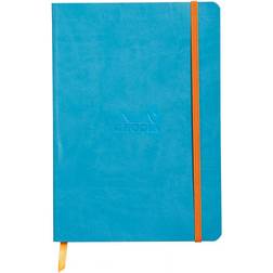 Rhodia Rhodiarama soft A5 turquoise ruled ivory