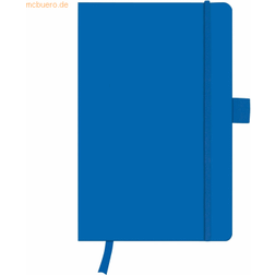 Herlitz 11369097, Universel, 96 ark, Blå, A5, Kunstigt læder, 80 g/m²