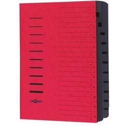 Aucune Pagna 24122-01 mappar Svart, Röd A4