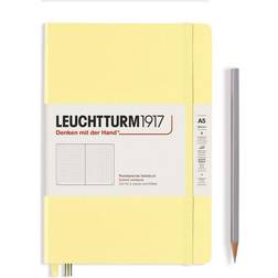 Leuchtturm1917 Leuchtturm1917 Notebook A5 Medium Dotted Vanilla