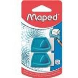 Maped Precision rubber in a plastic cover, 2 pcs blst