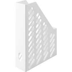 HAN 1601-12, Plast, Hvid, Mat, Klassisk, Trekant, 76 mm