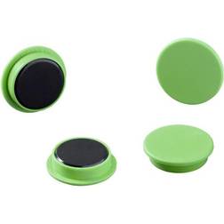 Durable Magnets, Industrial Pack, 21mm, 210p, Green, Pack Of 20, 475205 Green