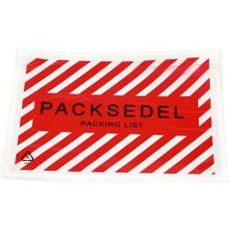 Staples Packsedelskuvert C6 Zebra