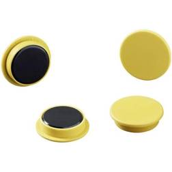 Durable Aimant 475304 32 mm Rond Jaune 1 Set 475304 Y614502