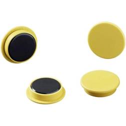 Durable Magnet 475304 (Ø) 32 mm rund Gul 1 Set 475304