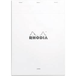 Rhodia Rhodia Block Hvid No.18 Linjeret