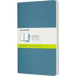 Moleskine Set Of 3 Large Plain Cahier Journals: Brisk