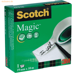 3M FT-5100-5249-9 M8101910 Tape Scotch Magic 810 Transparent (L x B) 10 m x 19 mm 1 stk