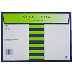 Bong Kuvert konsument fp C4 Vit P/S 50/fp