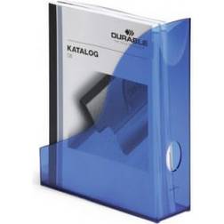 Durable tidsskriftskassette transparent blå