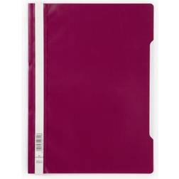 Durable 257335, Presentation folder, A4, Polypropylen (PP) Bourgogne, Mat
