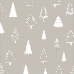 Cooee Design Cooee Design 20 Servilletas Woods 33x33 cm Sand-white