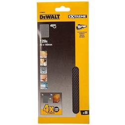 Dewalt 1/3 Mesh Sanding Sheets Fine 120 Grit (Pack of 5)