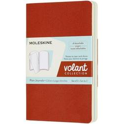 Moleskine Volant Pocket Orange/Blue Plain