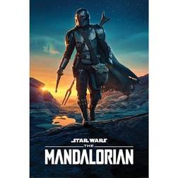 Pyramid International Poster, Affisch Star Wars: The Mandalorian Nightfall, (61 x 91.5 cm) Poster