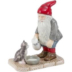 Cult Design Jenny's Cat Santa Multicolor Prydnadsfigur 15cm