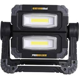 ProBuilder Arbejdslampe LED Foldbar 2x5W