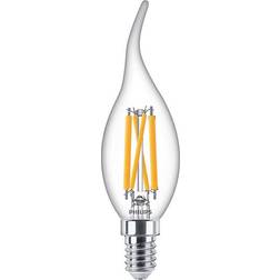 Philips Master Value LED Kerte DimTone 3,4W 927 E14 BA35 klar 470lm, vindstød