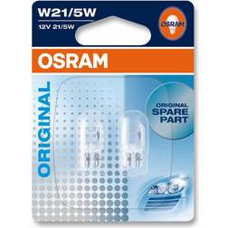 Osram Ampoule secondaire W21/5W Standard 12V/5/21W, 2 pièce