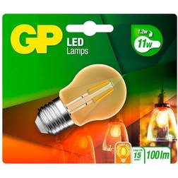 GP Batteries Lighting LED Mini Globus Gold E27 1,2W (25W)Filament 080596